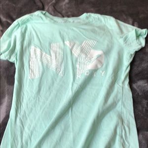 Light blue roxy shirt